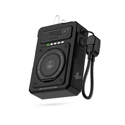 Pawa Hybrid Mag Magsafe Powerbank & Charger - Black
